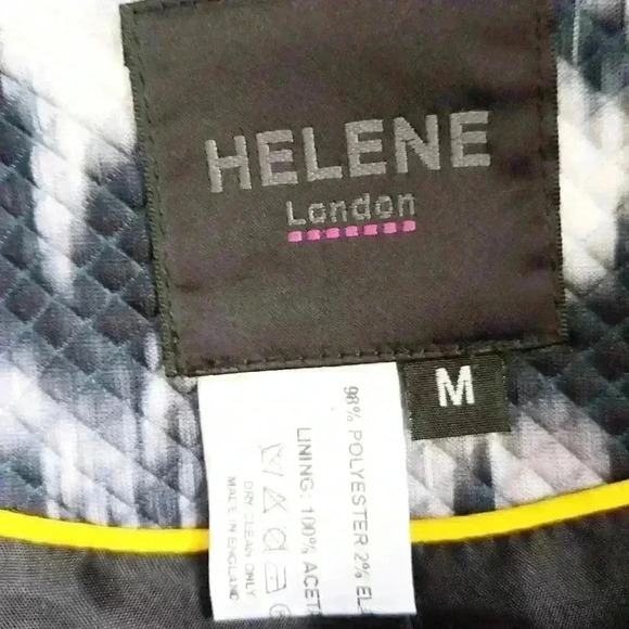 HELENE Bergman London Floral Jacket Size M - Picture 2 of 6